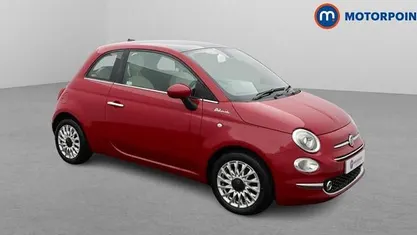 Red Used 2021 Fiat 500 Dolcevita Hatchback | £8,499 (Fair price)