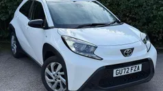 White Used 2022 Toyota Aygo PURE Hatchback | £11,199 (Fair price)