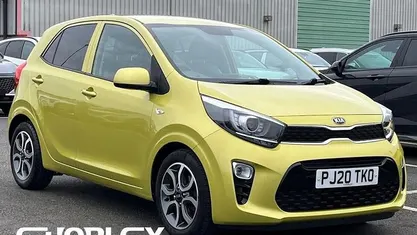 Used Kia Picanto 67 HP (49 kW) 2020 Green Hatchback
