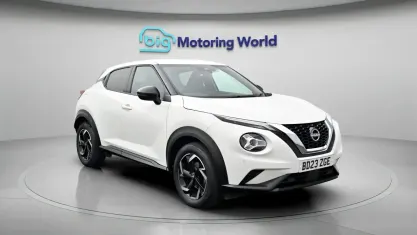 Used Nissan Juke N-Connecta 114 HP (83 kW) 2023 White SUV