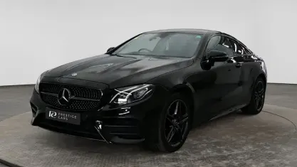 Used Mercedes E400 AMG line 340 HP (250 kW) 2020 Black Coupe