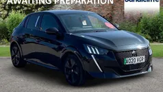 Black Used 2020 Peugeot e-208 GT-line Hatchback | £10,450 (Fair price)