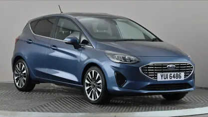 Used Ford Fiesta Titanium X 125 HP (91 kW) 2023 Blue Hatchback