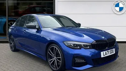 Used BMW 320 M Sport 184 HP (135 kW) 2022 Blue Sedan