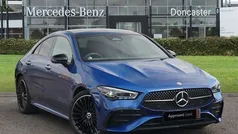 Blue Used 2024 Mercedes CLA220 AMG Line Premium Plus Sedan | £32,995 (Fair price)