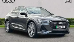 Grey Used 2022 Audi e-tron Sportback Black Edition SUV | £28,831 (Fair price)