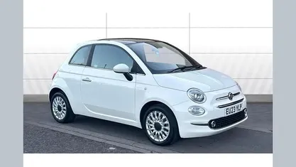 White Used 2023 Fiat 500 Hatchback | £8,436 (Good price)