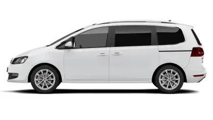 Used VW Sharan SE 150 HP (110 kW) 2021 White MPV