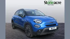 Blue Used 2022 Fiat 500X Cross SUV | £14,000 (Fair price)