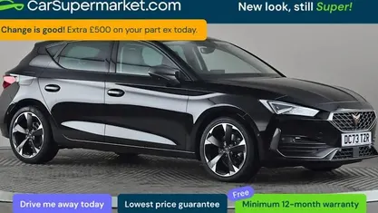 Used Cupra Leon 150 HP (110 kW) 2023 Black Hatchback