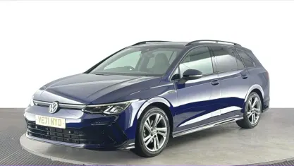 Used VW Golf VIII R-line 150 HP (110 kW) 2022 Blue Estate