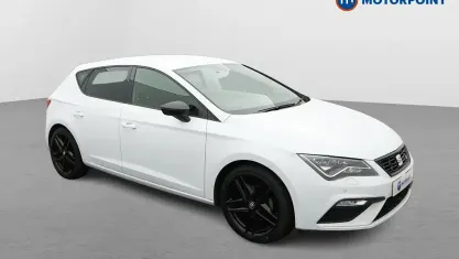 Used Seat Leon Black Edition 131 HP (96 kW) 2020 White Hatchback