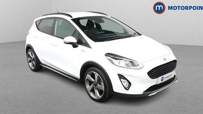 Begagnad Ford Fiesta Active 125 HK (91 kW) 2021 Vit Halvkombi