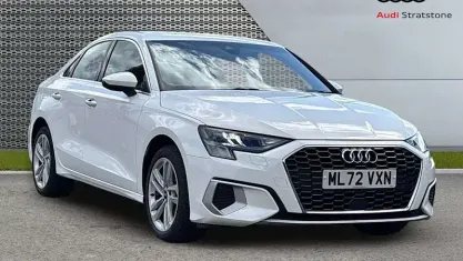 Used Audi A3 Sport 150 HP (110 kW) 2022 White Sedan