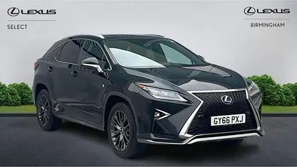 Used 2018 Lexus RX450h Sport Line SUV | £20,295 (Fair price)