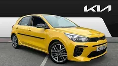 Yellow Used 2022 Kia Rio 4 Hatchback | £17,316 (Fair price)