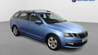 Used Skoda Octavia SE Technology 150 HP (110 kW) 2019 Blue Estate