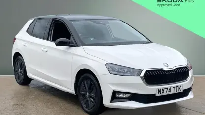 Used Skoda Fabia Colour Edition 80 HP (58 kW) 2024 White Hatchback