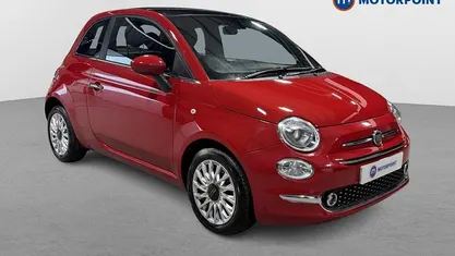 Red Used 2023 Fiat 500 Hatchback | £8,799 (Fair price)