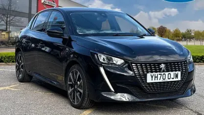 Used Peugeot 208 Allure Premium 102 HP (75 kW) 2020 Black Hatchback