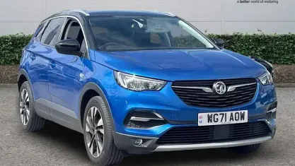 Used Vauxhall Grandland X Edition 131 HP (96 kW) 2021 Blue SUV