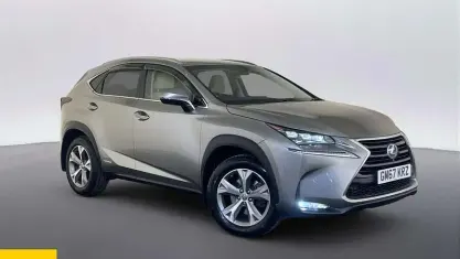 Used Lexus NX300h 197 HP (144 kW) 2017 Silver SUV