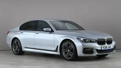 Begagnad BMW 730 M Sport 265 HK (194 kW) 2019 Silver Sedan