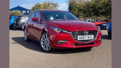Soul red Used 2017 Mazda 3 Inclusive Hatchback | £11,492 (Fair price)