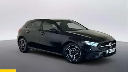 Second-hand Mercedes A250 Executive 218 CP (160 kW) 2021 Negru Hatchback