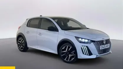 Used Peugeot 208 GTi 102 HP (75 kW) 2025 White Hatchback