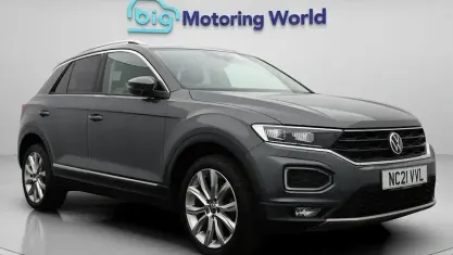 Used VW T-Roc SEL 150 HP (110 kW) 2021 Grey SUV