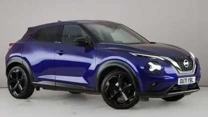 Used Nissan Juke Tekna 114 HP (83 kW) 2021 Blue SUV