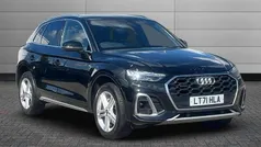 Mythos black Used 2021 Audi Q5 S-Line SUV | £28,750 (Fair price)