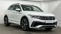 White Used 2022 VW Tiguan R-line SUV | £29,495 (Fair price)