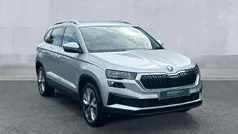 Brilliant silver metallic Used 2024 Skoda Karoq SE L SUV | £20,450 (Fair price)