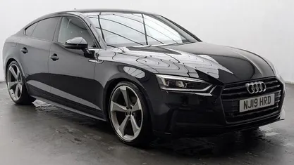 Black Used 2019 Audi A5 Sportback Black Edition Hatchback | £18,850 (Fair price)