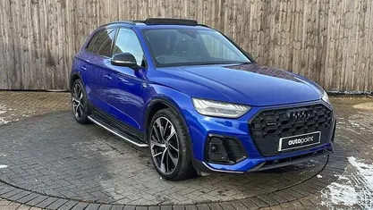 Blue Used 2022 Audi Q5 Advanced SUV | £37,199 (Fair price)