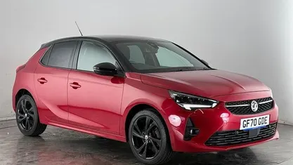 Used Vauxhall Corsa SRi 101 HP (74 kW) 2020 Red Hatchback