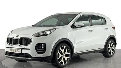 Gebraucht Kia Sportage GT-Line 116 PS (85 kW) 2018 Weiß SUV