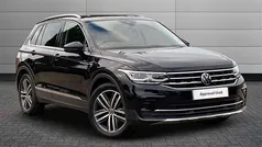 Black Used 2022 VW Tiguan Elegance SUV | £22,395 (Fair price)