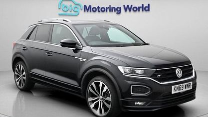 Używany VW T-Roc R-line 150 KM (110 kW) 2019 Czarny SUV