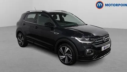Black Used 2020 VW T-Cross R-line SUV | £16,999 (Fair price)