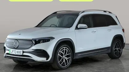 White Used 2023 Mercedes EQB350 AMG Line Premium SUV | £27,718 (Fair price)