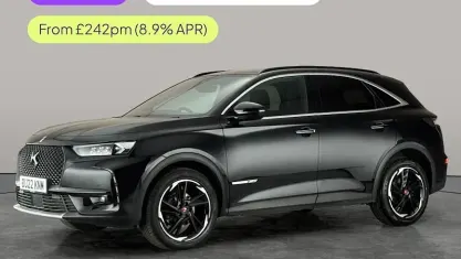 Used DS Automobiles DS7 Crossback Performance Line Plus 181 HP (133 kW) 2022 Black SUV