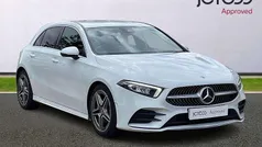White Used 2020 Mercedes A200 AMG line Hatchback | £17,201 (Fair price)