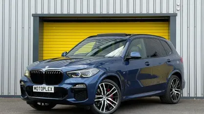 Used BMW X5 M Sport 340 HP (250 kW) 2021 Blue SUV