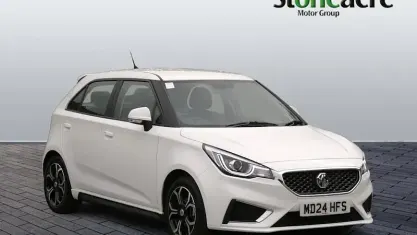 Used MG MG3 Exclusive 106 HP (77 kW) 2022 White Hatchback