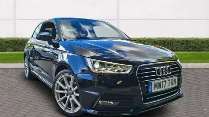 Used Audi A1 Sportback S-Line 125 HP (91 kW) 2017 Black Hatchback