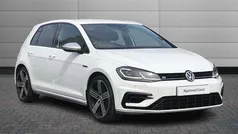 Pure white Used 2019 VW Golf VII R Hatchback | £23,295 (Fair price)