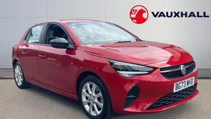 Used Vauxhall Corsa Design Edition 101 HP (74 kW) 2023 Red Hatchback
